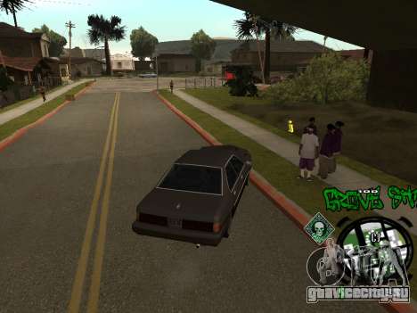 C-HUD Groove Street для GTA San Andreas