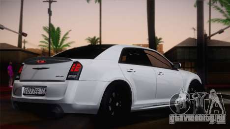 Chrysler 300 SRT8 Black Vapor Edition для GTA San Andreas