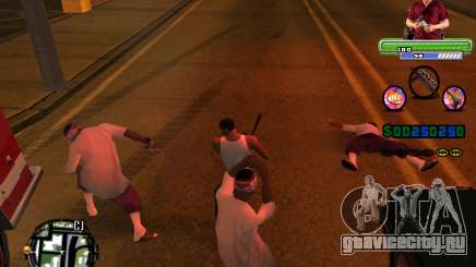 C-HUD Michael (GTA V) для GTA San Andreas