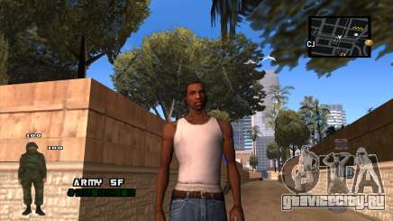 C-HUD Army для GTA San Andreas