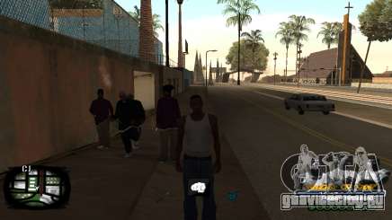 C-HUD Kings of Rap для GTA San Andreas