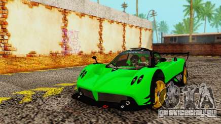 Pagani Zonda Type R Green для GTA San Andreas