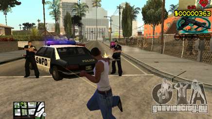 C-HUD Guns для GTA San Andreas