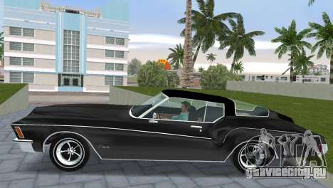 Buick Riviera 1972 Boattail для GTA Vice City