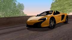 McLaren 650S Spyder 2014 для GTA San Andreas