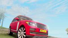 Range Rover Vogue 2014 V1.0 UK Plate для GTA San Andreas