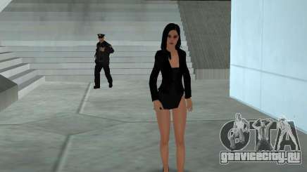 Black Dressed Girl для GTA San Andreas