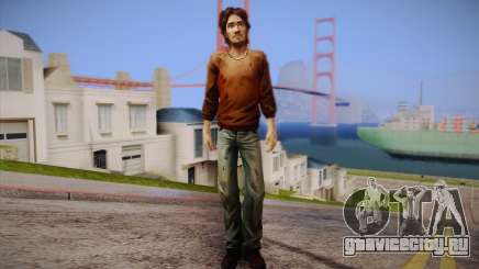 Luke из The Walking Dead для GTA San Andreas