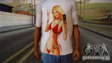 GTA 5 Hot Girl T-Shirt для GTA San Andreas