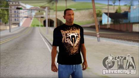 Randy Orton Black Apex Predator T-Shirt для GTA San Andreas