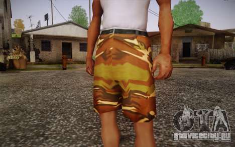 Camo Shorts Pants для GTA San Andreas