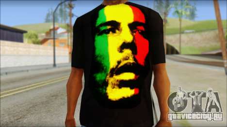 Bob Marley T-Shirt для GTA San Andreas