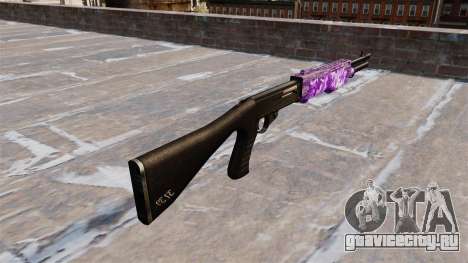 Ружьё Franchi SPAS-12 Purple Camo для GTA 4