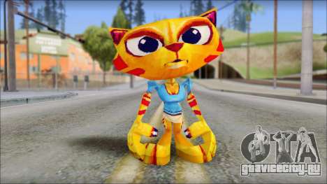 Juliette the Cat from Fur Fighters Playable для GTA San Andreas