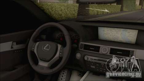 Lexus GS350 для GTA San Andreas