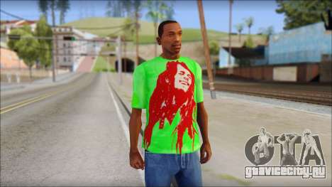Bob Marley Jamaica T-Shirt для GTA San Andreas