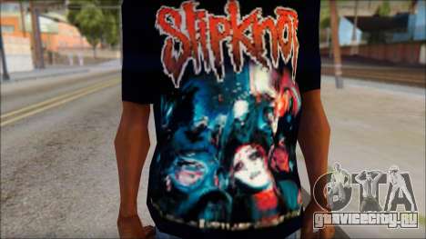 SlipKnoT T-Shirt v4 для GTA San Andreas