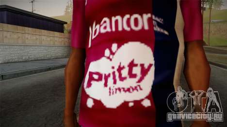 Talleres de Córdoba Shirt для GTA San Andreas