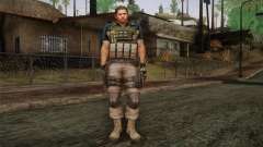 Chris Redfield from Resident Evil 6 для GTA San Andreas