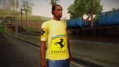 Ferrari T-Shirt для GTA San Andreas