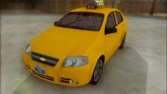 Chevrolet Aveo Taxi для GTA San Andreas