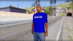 Sparco T-Shirt для GTA San Andreas