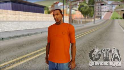 Fred Perry T-Shirt Orange для GTA San Andreas