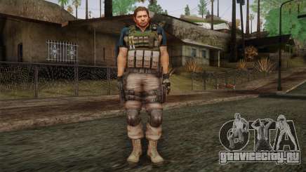 Chris Redfield from Resident Evil 6 для GTA San Andreas