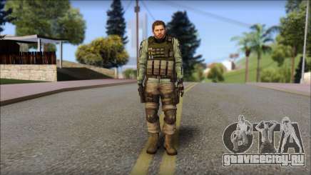 Chris Europa from Resident Evil 6 для GTA San Andreas
