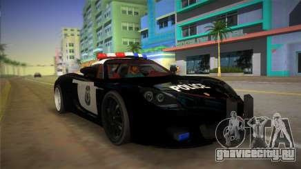 Porsche Carrera GT Police для GTA Vice City