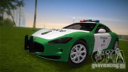 Maserati Granturismo Police для GTA Vice City