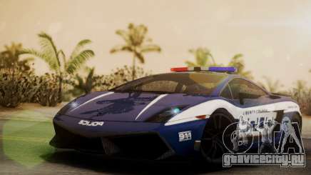 Lamborghini Gallardo LP570-4 2011 Police для GTA San Andreas