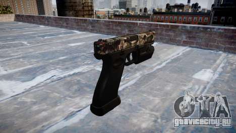 Пистолет Glock 20 zombies для GTA 4