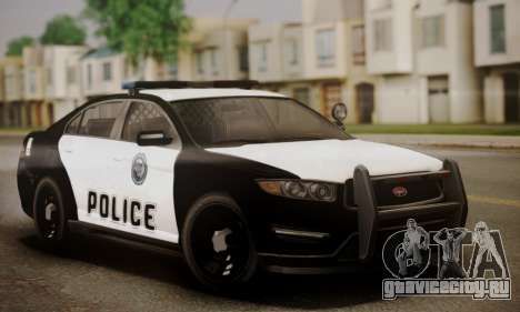 Vapid Police Interceptor from GTA V для GTA San Andreas