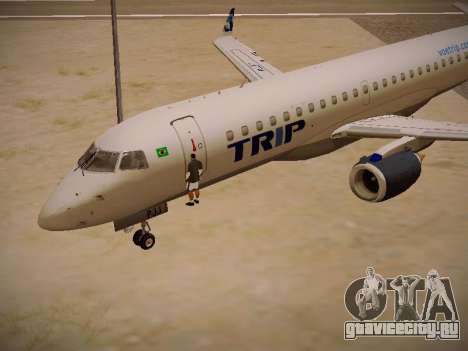 Embraer E190 TRIP Linhas Aereas Brasileira для GTA San Andreas