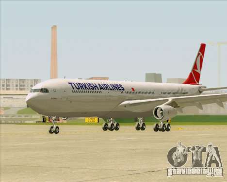 Airbus A340-313 Turkish Airlines для GTA San Andreas