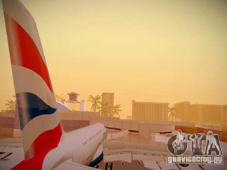 Airbus A380-800 British Airways для GTA San Andreas