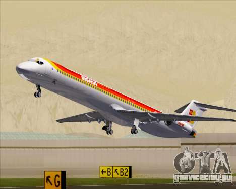 McDonnell Douglas MD-82 Iberia для GTA San Andreas