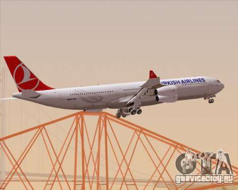 Airbus A340-313 Turkish Airlines для GTA San Andreas
