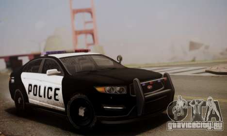 Vapid Police Interceptor from GTA V для GTA San Andreas