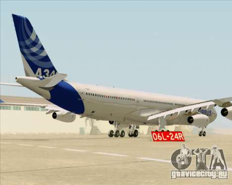 Airbus A340-311 House Colors для GTA San Andreas