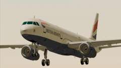 Airbus A321-200 British Airways для GTA San Andreas