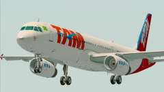 Airbus A321-200 TAM Airlines для GTA San Andreas