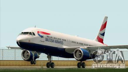 Airbus A320-232 British Airways для GTA San Andreas