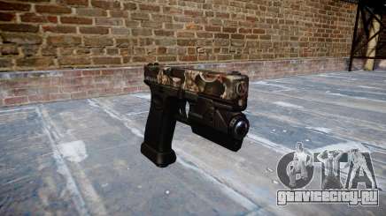 Пистолет Glock 20 zombies для GTA 4