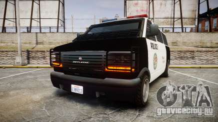 Declasse Burrito Police Transporter LED [ELS] для GTA 4