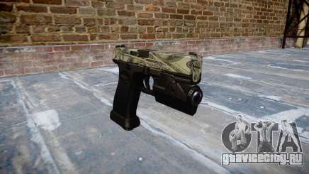 Пистолет Glock 20 benjamins для GTA 4