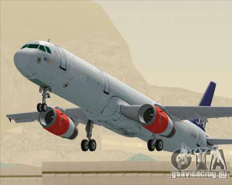Airbus A321-200 Scandinavian Airlines System для GTA San Andreas