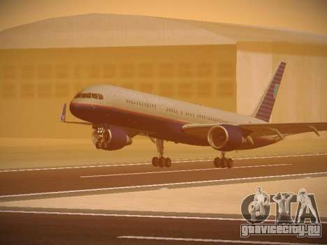 Boeing 757-224 United Airlines для GTA San Andreas