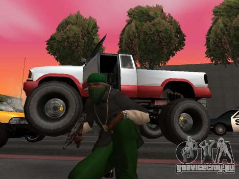 Новые текстуры колёс Monster для GTA San Andreas